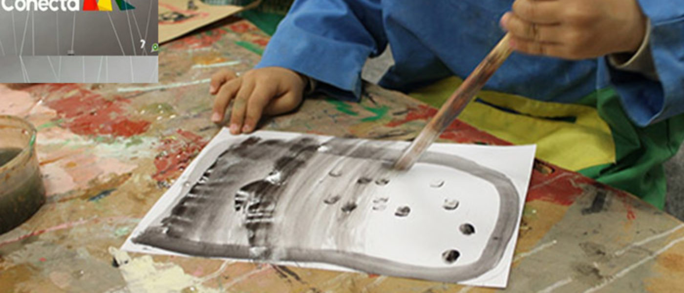 El taller 'El arte de los niños', seleccionado por el Programa Crisálida, en Murcia Conecta